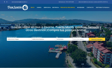transantin.cl screenshot