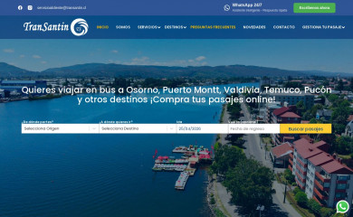 transantin.cl screenshot