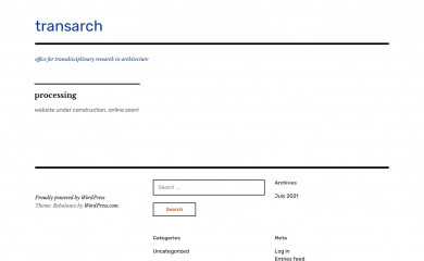 transarch.org screenshot