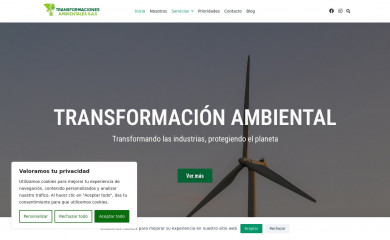transformacionesambientales.com.co screenshot