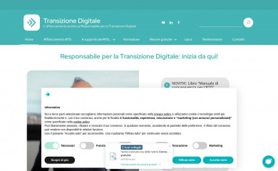 transizionedigitale.it screenshot