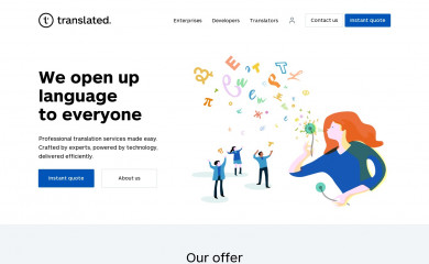 translated.com screenshot