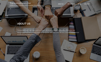 translationpapersbali.com screenshot