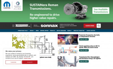 transmissiondigest.com screenshot