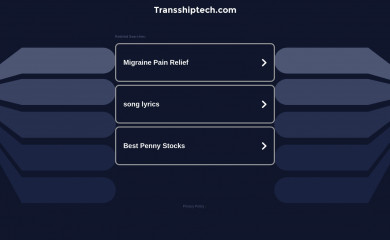 transshiptech.com screenshot