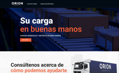 transporteorion.com.ar screenshot