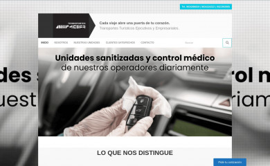 transportesmga.com screenshot