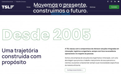 transportestsl.com.br screenshot