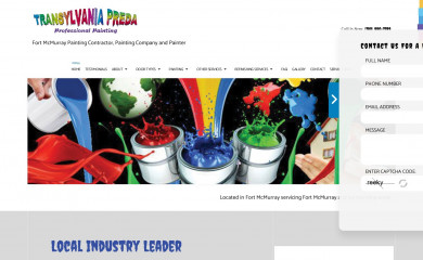 transylvaniapredapainting.com screenshot