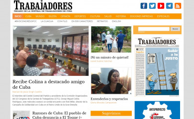 trabajadores.cu screenshot