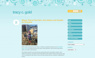 tracycgold.com screenshot