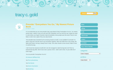 tracycgold.com screenshot