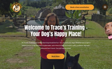 tracestraining.com.au screenshot