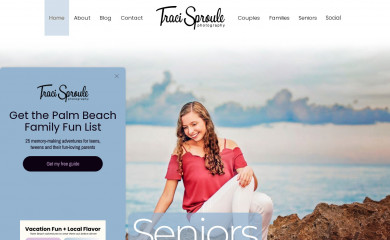tracisproulephotography.com screenshot