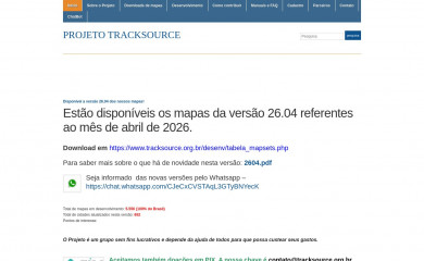 tracksource.org.br screenshot