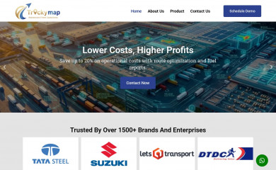 trackymap.com screenshot