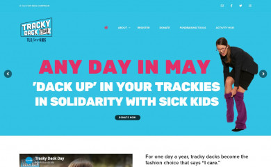 trackydackday.com screenshot