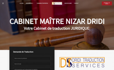 traducteurtunis.com screenshot