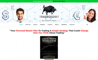 tradeology.com screenshot