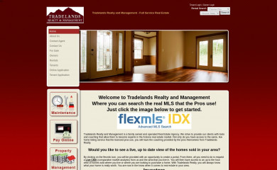 tradelands-mgt.com screenshot