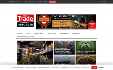 trademagazin.hu screenshot