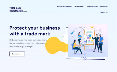 trademark-registration.com.au screenshot