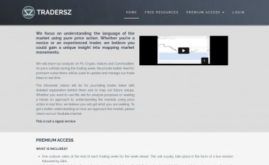 tradersz.com screenshot
