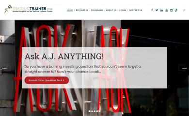 tradingtrainer.com screenshot