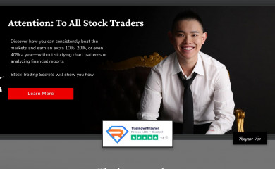 tradingwithrayner.com screenshot