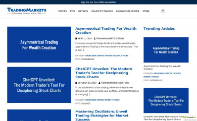 tradingmarkets.com screenshot