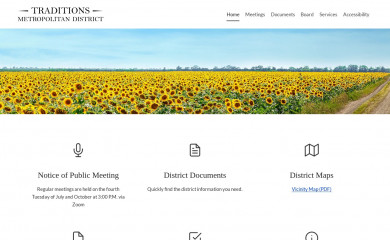 traditionsmetrodistrict.com screenshot