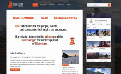 trailandultrarunning.com screenshot