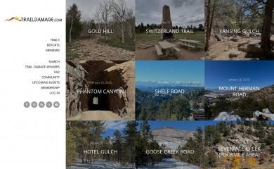 traildamage.com screenshot