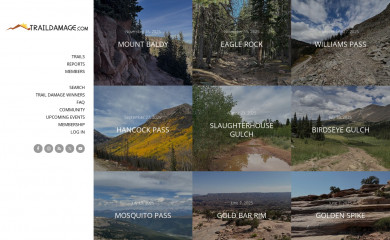 traildamage.com screenshot