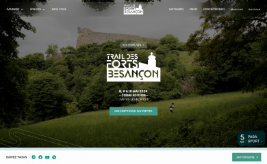 traildesforts.com screenshot