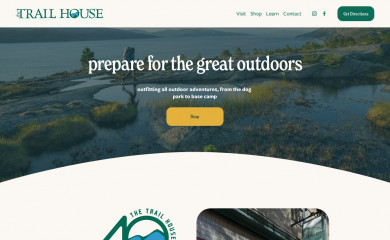 trailhouse.com screenshot