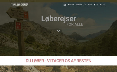 trailloberejser.dk screenshot