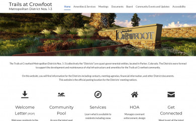 trailsatcrowfootmetrodistrict.com screenshot