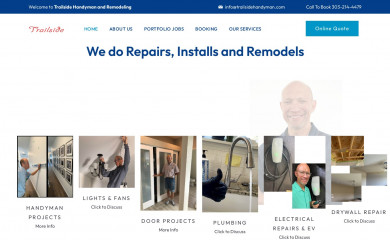trailsidehandyman.com screenshot