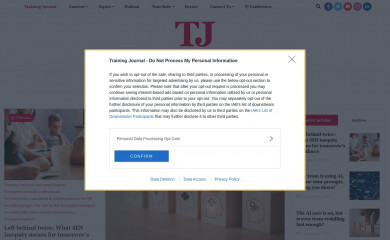 trainingjournal.com screenshot