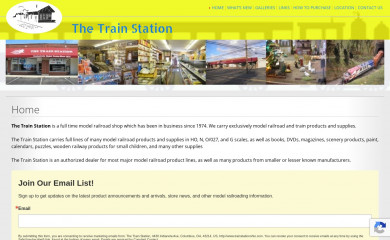 trainstationohio.com screenshot