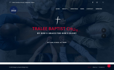 traleebaptistchurch.com screenshot