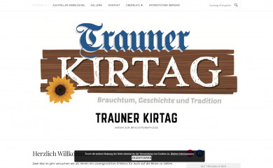 traunerkirtag.at screenshot
