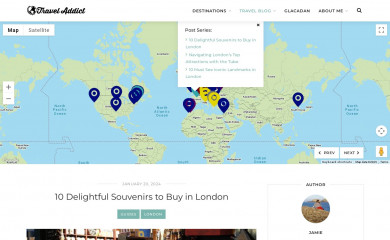 travel-addict.net screenshot