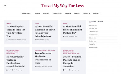 travelmywayforless.com screenshot