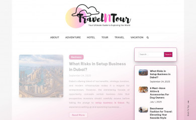travelntour.co.uk screenshot