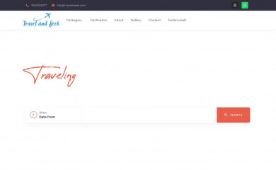 travelnseek.com screenshot