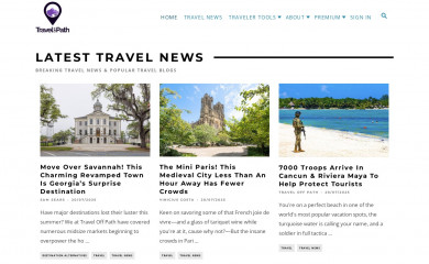 traveloffpath.com screenshot