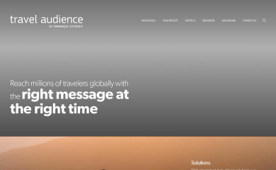 travelaudience.com screenshot