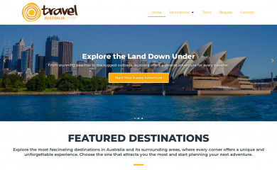 travelaustraliacentre.com screenshot